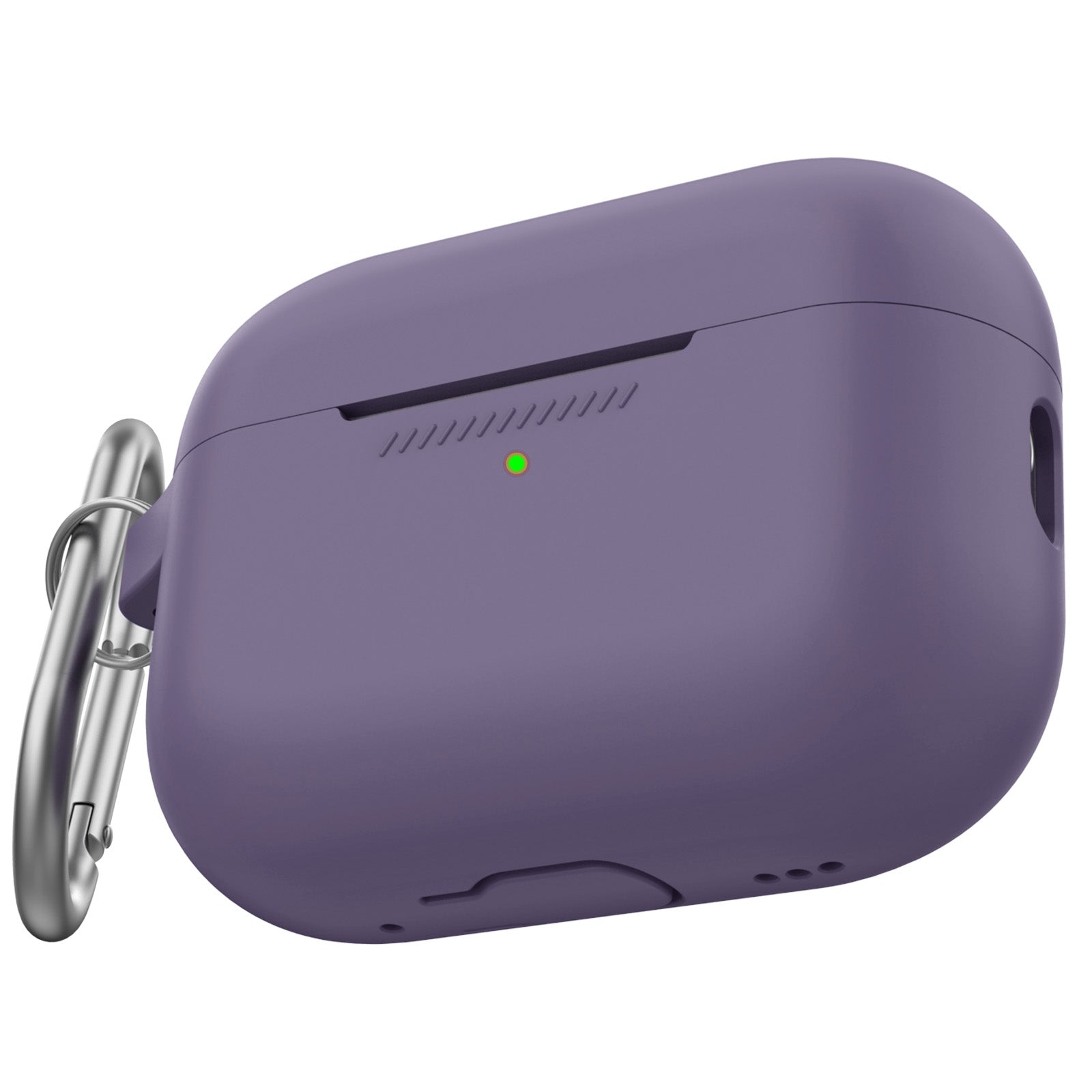 AHASTYLE PT193 For Apple AirPods Pro 2 Earphone Charging Bin Shockproof Silicone Case Impact-resistant Shell Cover with Carabiner AHASTYLE PT193 For Apple AirPods Pro 2 Earphone Charging Bin Shockproof Silicone Case Impact-resistant Shell Cover with Carabiner